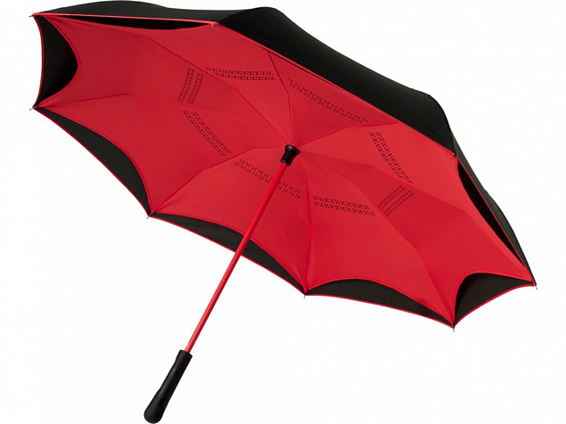 Зонт-трость «Yoon» с обратным сложением с логотипом в Санкт-Петербурге заказать по выгодной цене в кибермаркете AvroraStore