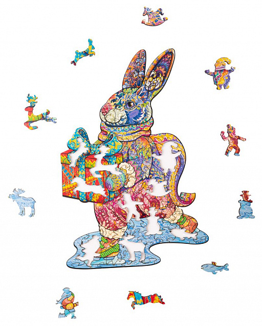 Пазл «Волшебный кролик» с логотипом в Санкт-Петербурге заказать по выгодной цене в кибермаркете AvroraStore