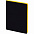 Ежедневник Slip, недатированный, черный с желтым с логотипом в Санкт-Петербурге заказать по выгодной цене в кибермаркете AvroraStore