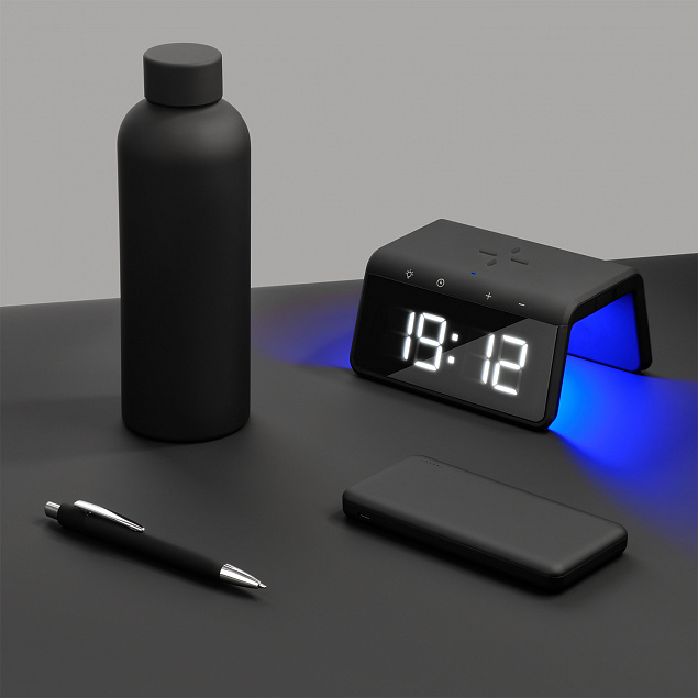 Внешний аккумулятор, Luce, 10000 mAh, черный с логотипом в Санкт-Петербурге заказать по выгодной цене в кибермаркете AvroraStore