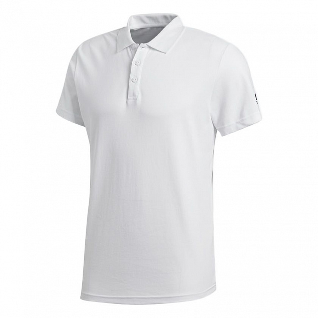 Рубашка поло Essentials Base, белая с логотипом в Санкт-Петербурге заказать по выгодной цене в кибермаркете AvroraStore