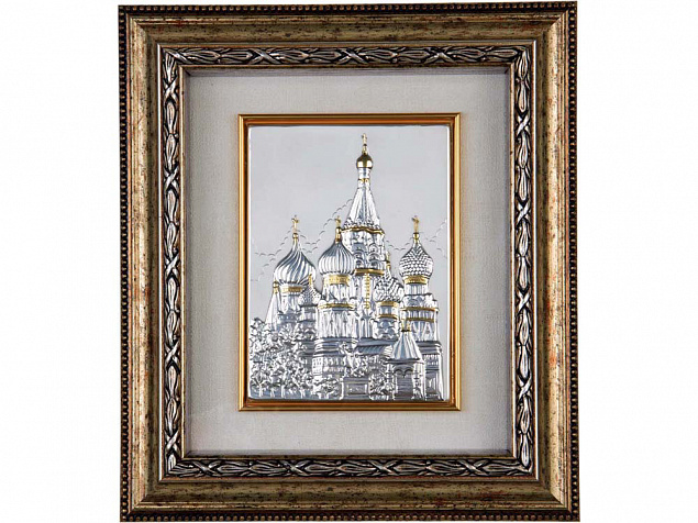 Картина «Собор Василия Блаженного» с логотипом в Санкт-Петербурге заказать по выгодной цене в кибермаркете AvroraStore