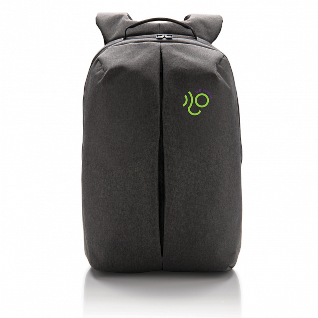 Рюкзак Smart, черный с логотипом в Санкт-Петербурге заказать по выгодной цене в кибермаркете AvroraStore