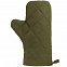 Прихватка-рукавица «Большой шеф», темно-зеленая с логотипом в Санкт-Петербурге заказать по выгодной цене в кибермаркете AvroraStore