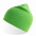 Шапка HOLLY двуслойная, пряжа Polylana®, 60% полиэстер, 40% акрил, зеленое яблоко с логотипом в Санкт-Петербурге заказать по выгодной цене в кибермаркете AvroraStore
