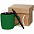 Набор Color Block, зеленый с черным с логотипом в Санкт-Петербурге заказать по выгодной цене в кибермаркете AvroraStore