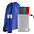 Набор ActiveStyle, с синей бутылкой с логотипом в Санкт-Петербурге заказать по выгодной цене в кибермаркете AvroraStore