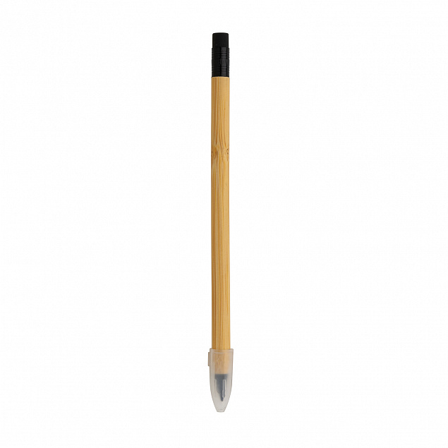 Вечный карандаш из бамбука FSC® с ластиком с логотипом в Санкт-Петербурге заказать по выгодной цене в кибермаркете AvroraStore