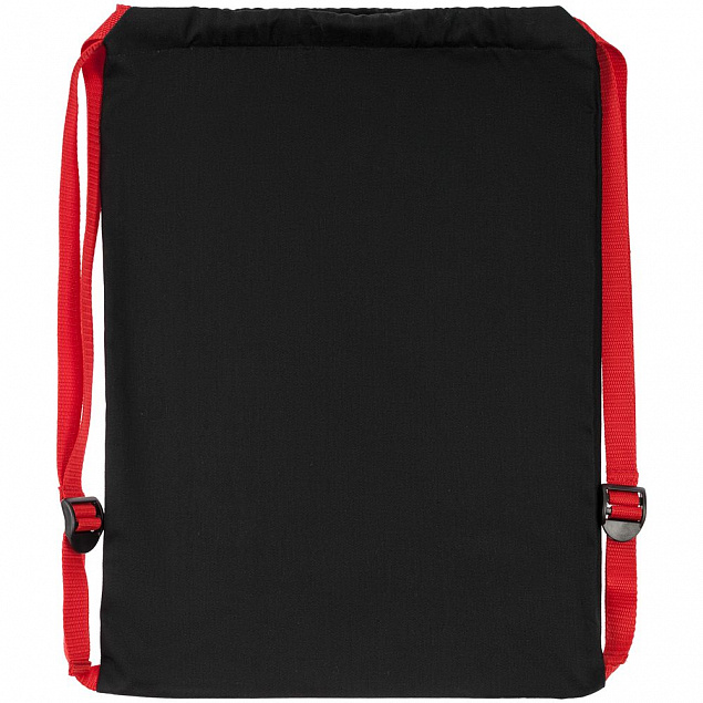Рюкзак Nock, черный с красной стропой с логотипом в Санкт-Петербурге заказать по выгодной цене в кибермаркете AvroraStore