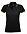 Рубашка поло женская PASADENA WOMEN 200 с контрастной отделкой, черная с зеленым с логотипом в Санкт-Петербурге заказать по выгодной цене в кибермаркете AvroraStore