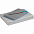 Набор Corner, серый с голубым с логотипом в Санкт-Петербурге заказать по выгодной цене в кибермаркете AvroraStore