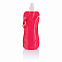Складная бутылка для воды, 400 мл, красный с логотипом в Санкт-Петербурге заказать по выгодной цене в кибермаркете AvroraStore