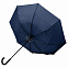 Зонт-трость Torino, синий с логотипом в Санкт-Петербурге заказать по выгодной цене в кибермаркете AvroraStore