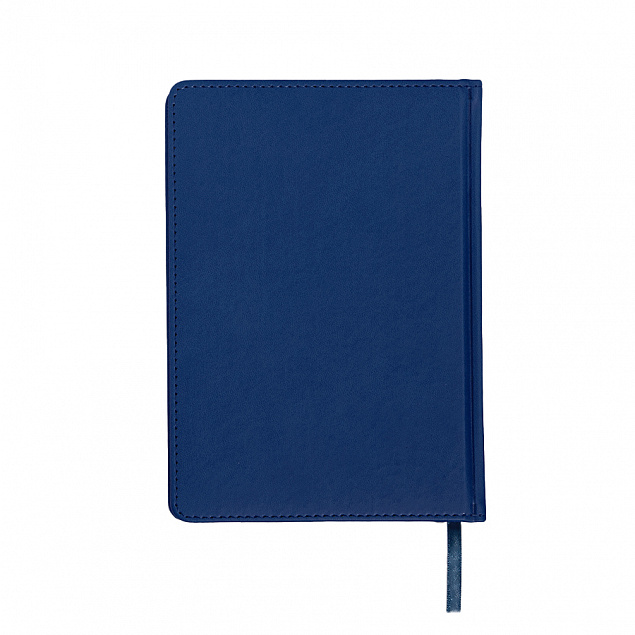 Ежедневник недатированный Campbell, А5,  темно-синий, белый блок с логотипом в Санкт-Петербурге заказать по выгодной цене в кибермаркете AvroraStore