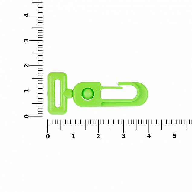 Застежка-карабин Сarabine, S, зеленый неон с логотипом в Санкт-Петербурге заказать по выгодной цене в кибермаркете AvroraStore