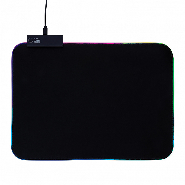 Игровой коврик для мыши с RGB-подсветкой с логотипом в Санкт-Петербурге заказать по выгодной цене в кибермаркете AvroraStore