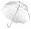 Прозрачный зонт-трость Clear с логотипом в Санкт-Петербурге заказать по выгодной цене в кибермаркете AvroraStore