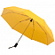Зонт складной Show Up со светоотражающим куполом, желтый с логотипом в Санкт-Петербурге заказать по выгодной цене в кибермаркете AvroraStore