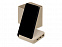 Настольный органайзер Cubic из пшеничного волокна с функцией беспроводной зарядки и выходами USB с логотипом в Санкт-Петербурге заказать по выгодной цене в кибермаркете AvroraStore