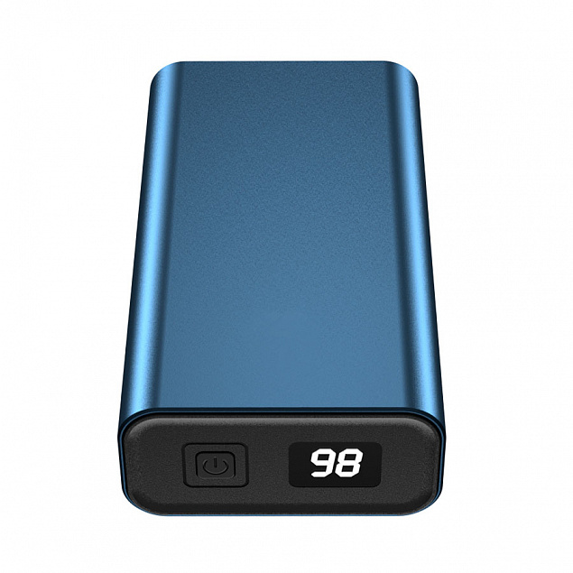 Внешний аккумулятор AMARANTH 10MDQ , 10000 мАч, металл, синий с логотипом в Санкт-Петербурге заказать по выгодной цене в кибермаркете AvroraStore