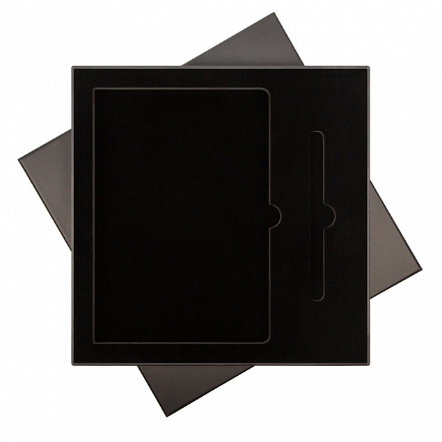 Подарочный набор Portobello/River Side черный (Ежедневник недат А5, Ручка) с логотипом в Санкт-Петербурге заказать по выгодной цене в кибермаркете AvroraStore