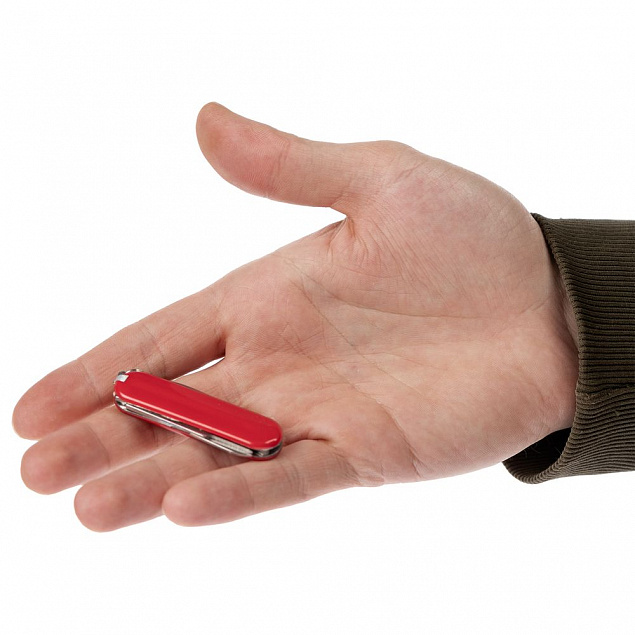 Нож-брелок Clasp, красный с логотипом в Санкт-Петербурге заказать по выгодной цене в кибермаркете AvroraStore