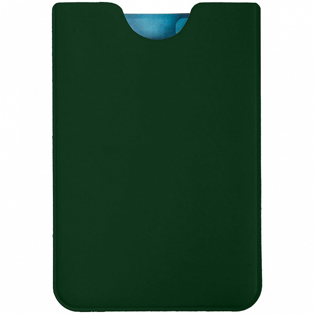 Чехол для карточки Dorset, зеленый с логотипом в Санкт-Петербурге заказать по выгодной цене в кибермаркете AvroraStore
