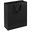 Пакет Wide, черный с логотипом в Санкт-Петербурге заказать по выгодной цене в кибермаркете AvroraStore