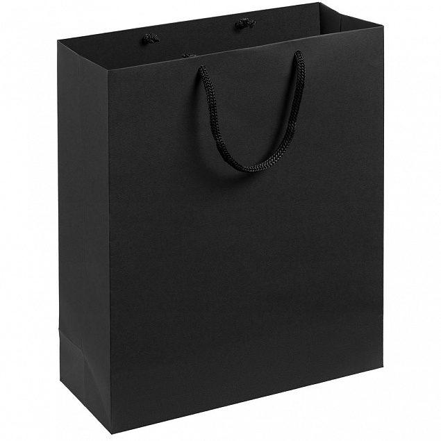 Пакет Wide, черный с логотипом в Санкт-Петербурге заказать по выгодной цене в кибермаркете AvroraStore