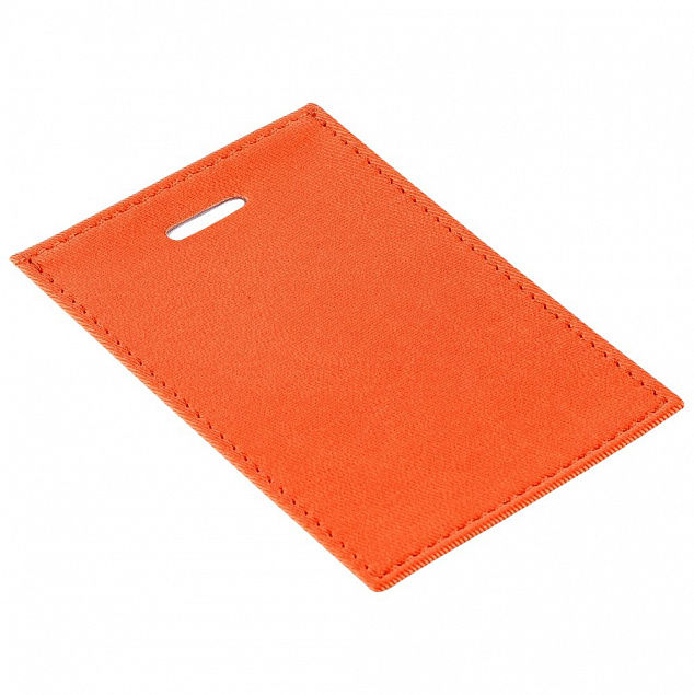 Чехол для пропуска Twill, оранжевый с логотипом в Санкт-Петербурге заказать по выгодной цене в кибермаркете AvroraStore