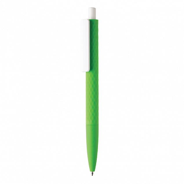 Ручка X3 Smooth Touch, зеленый с логотипом в Санкт-Петербурге заказать по выгодной цене в кибермаркете AvroraStore