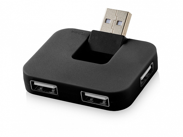 USB Hub "Gaia" на 4 порта с логотипом в Санкт-Петербурге заказать по выгодной цене в кибермаркете AvroraStore