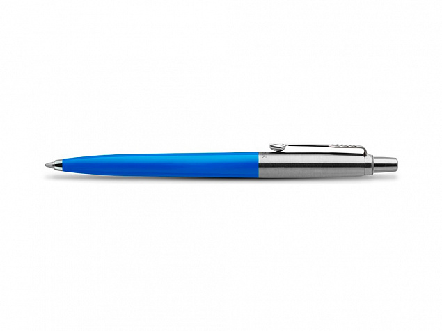 Ручка шариковая Parker «Jotter Originals Blue Chrom CT» с логотипом в Санкт-Петербурге заказать по выгодной цене в кибермаркете AvroraStore