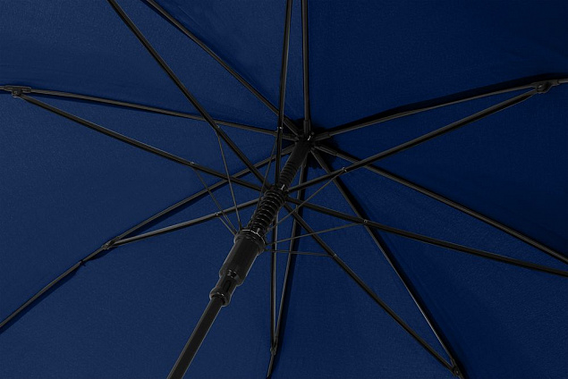 Зонт-трость Glasgow, темно-синий с логотипом в Санкт-Петербурге заказать по выгодной цене в кибермаркете AvroraStore