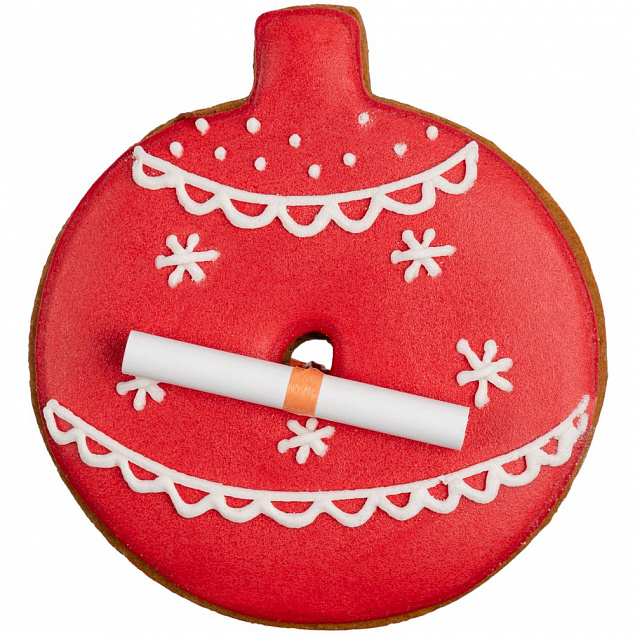 Печенье с предсказанием «Елочный шар», красное с логотипом в Санкт-Петербурге заказать по выгодной цене в кибермаркете AvroraStore