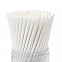 Белая бумажная трубочка , размер 197*6 мм, белая (100 шт в бумажной упаковке) с логотипом в Санкт-Петербурге заказать по выгодной цене в кибермаркете AvroraStore