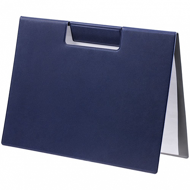 Папка-планшет Devon, синяя с логотипом в Санкт-Петербурге заказать по выгодной цене в кибермаркете AvroraStore