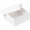 Коробка Satin, малая, белая с логотипом в Санкт-Петербурге заказать по выгодной цене в кибермаркете AvroraStore