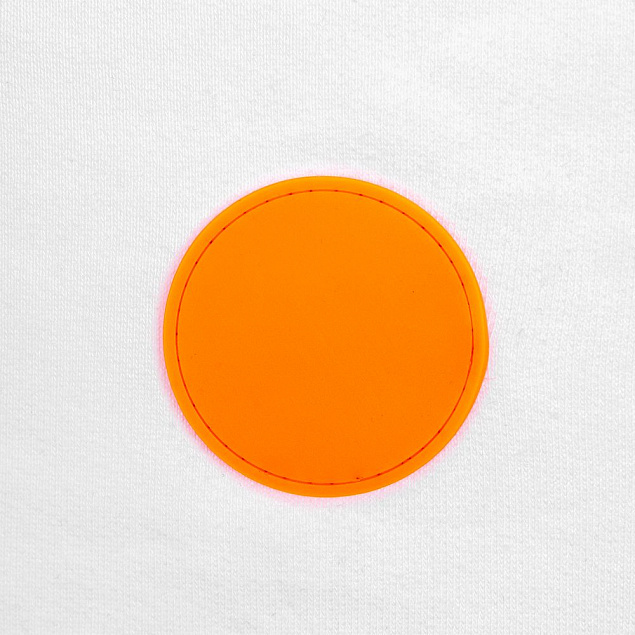 Лейбл из ПВХ Dzeta Round, M, оранжевый неон с логотипом в Санкт-Петербурге заказать по выгодной цене в кибермаркете AvroraStore