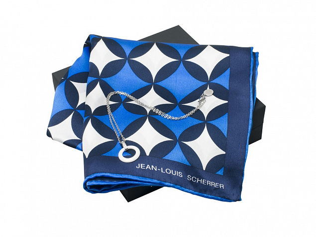 Подарочный набор Boogie: шелковый платок, колье с логотипом в Санкт-Петербурге заказать по выгодной цене в кибермаркете AvroraStore