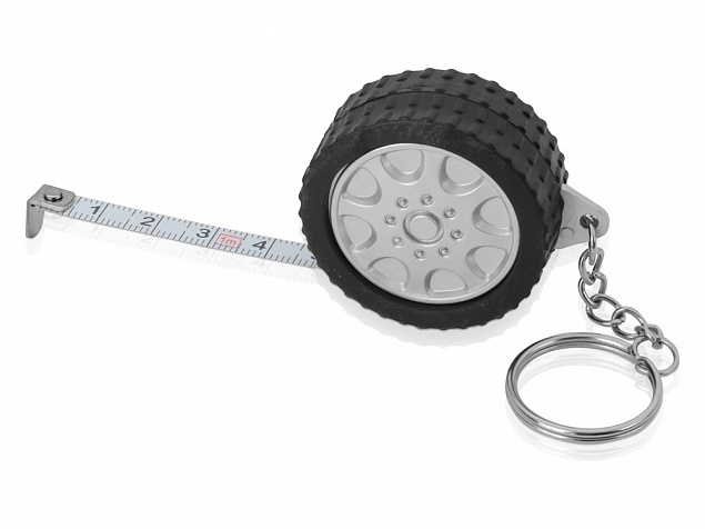 Брелок-рулетка Шина, 1м с логотипом в Санкт-Петербурге заказать по выгодной цене в кибермаркете AvroraStore