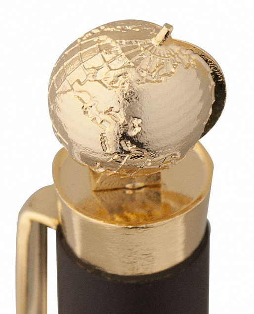 Ручка шариковая Globe Golden Top с логотипом в Санкт-Петербурге заказать по выгодной цене в кибермаркете AvroraStore