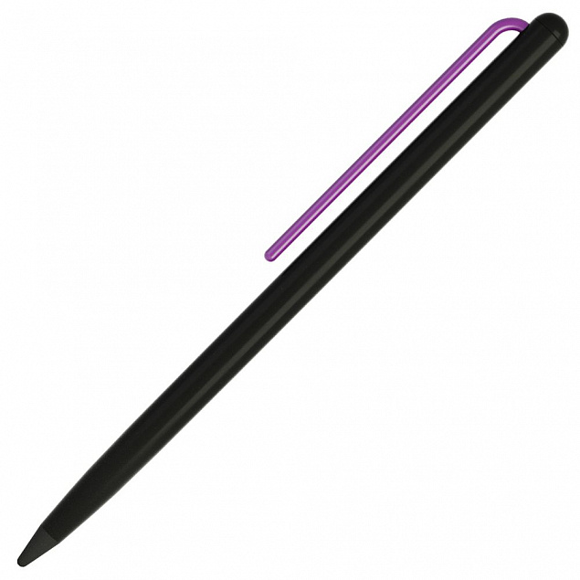 Карандаш GrafeeX в чехле, черный с фиолетовым с логотипом в Санкт-Петербурге заказать по выгодной цене в кибермаркете AvroraStore