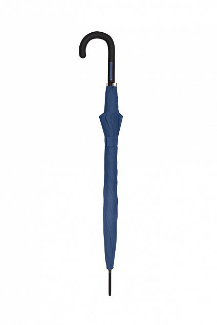 Зонт-трость Glasgow, темно-синий с логотипом в Санкт-Петербурге заказать по выгодной цене в кибермаркете AvroraStore