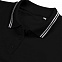 Рубашка поло женская Virma Stripes Lady, черная с логотипом в Санкт-Петербурге заказать по выгодной цене в кибермаркете AvroraStore