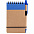 Блокнот на кольцах Eco Note с ручкой, красный с логотипом в Санкт-Петербурге заказать по выгодной цене в кибермаркете AvroraStore
