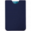 Чехол для карточки Dorset, синий с логотипом в Санкт-Петербурге заказать по выгодной цене в кибермаркете AvroraStore