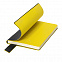 Бизнес-блокнот "Trendi", 130*210 мм, черно-желтый, мягкая обложка, в линейку с логотипом в Санкт-Петербурге заказать по выгодной цене в кибермаркете AvroraStore