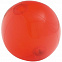 Надувной пляжный мяч Sun and Fun, полупрозрачный красный с логотипом в Санкт-Петербурге заказать по выгодной цене в кибермаркете AvroraStore