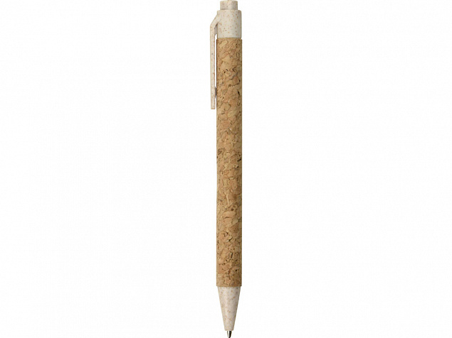 Ручка из пробки и переработанной пшеницы шариковая «Evora» с логотипом в Санкт-Петербурге заказать по выгодной цене в кибермаркете AvroraStore